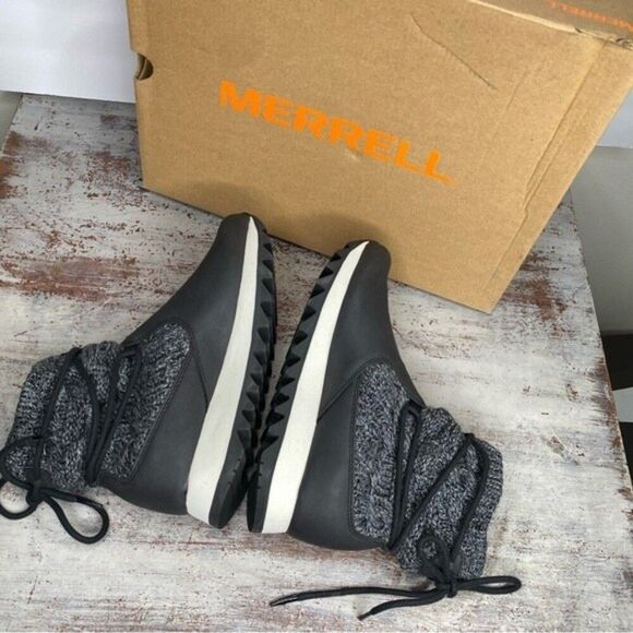 New Merrell Women's Alpine Pull on Knit Snow Boot 7
New with box black - Picture 3 of 8